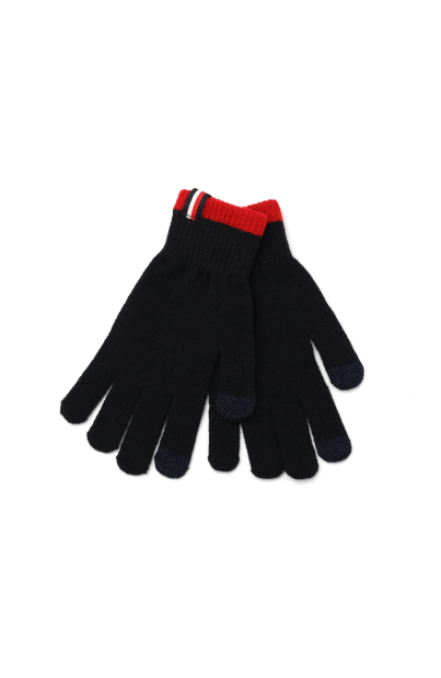 В'язані рукавички Tommy Hilfiger Touch Screen 1159832339 (Синій One size)