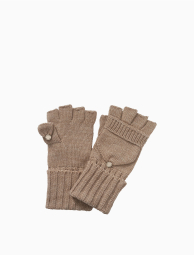 Женские вязаные перчатки Calvin Klein 1159779809 (Коричневый, One size)
