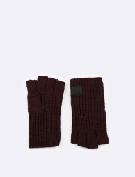 Вязаные перчатки Calvin Klein 1159799961 (Бордовый, One size)