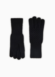 Жіночі рукавички Armani Exchange 1159804748 (Чорний, M/L) 1159804748 (Чорний, M/L)
