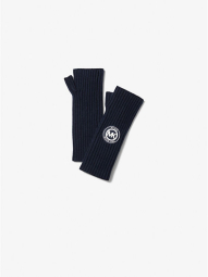 Женские перчатки Michael Kors без пальцев из рубчатой ​​вязки 1159831422 (Синий One size)