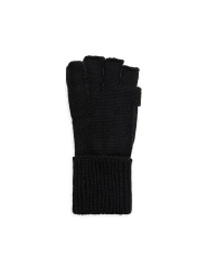 Женские вязаные варежки Karl Lagerfeld Paris перчатки 1159832922 (Черный One size)