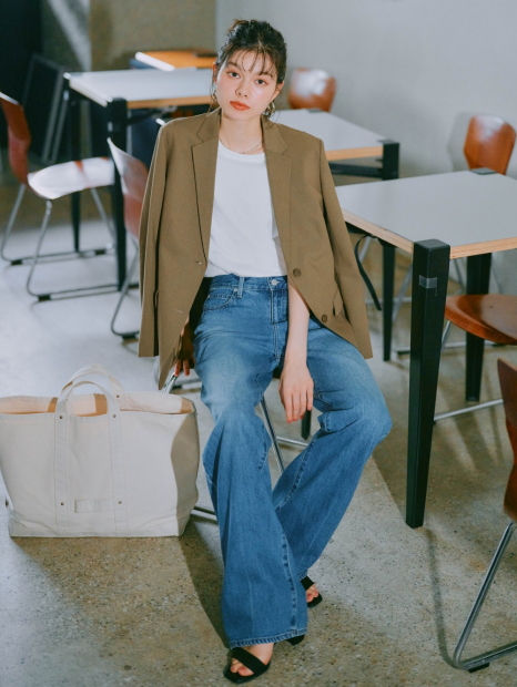 Класичний піджак UNIQLO на гудзиках 1159811245 (Бежевий, L) 1159830844 (Оливковий M)