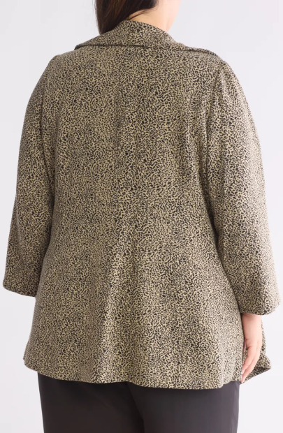 Женский блейзер Calvin Klein без застежки 1159832723 (Леопардовый 16W)