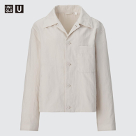 Куртка-рубашка премиум серии Uniqlo U 1159786801 (Бежевый, L)