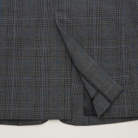 Стильный пиджак UNIQLO на пуговицах 1159795983 (Серый, M)