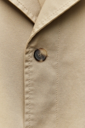 Жіночий піджак ZARA на гудзиках 1159803401 (Бежевий, L)