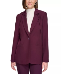 Женский пиджак Calvin Klein с капюшоном 1159806981 (Фиолетовый, 10)