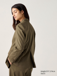 Класичний піджак UNIQLO на гудзиках 1159811245 (Бежевий, L) 1159830844 (Оливковий M)
