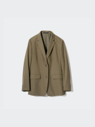 Класичний піджак UNIQLO на гудзиках 1159811245 (Бежевий, L) 1159830844 (Оливковий M)