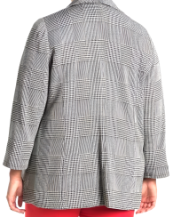 Женский блейзер Calvin Klein без застежки 1159834743 (Серый 24W)