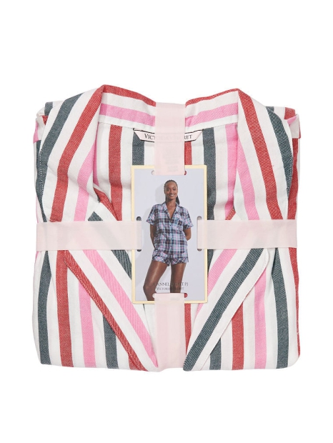 Домашний комплект Victoria’s Secret пижама рубашка и шорты 1159803569 (Разные цвета, L)