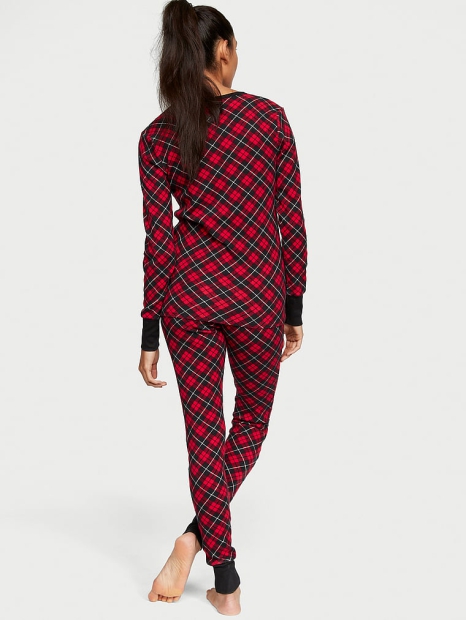 Домашній комплект Victoria's Secret кофта та штани 1159803778 (червоний, M)