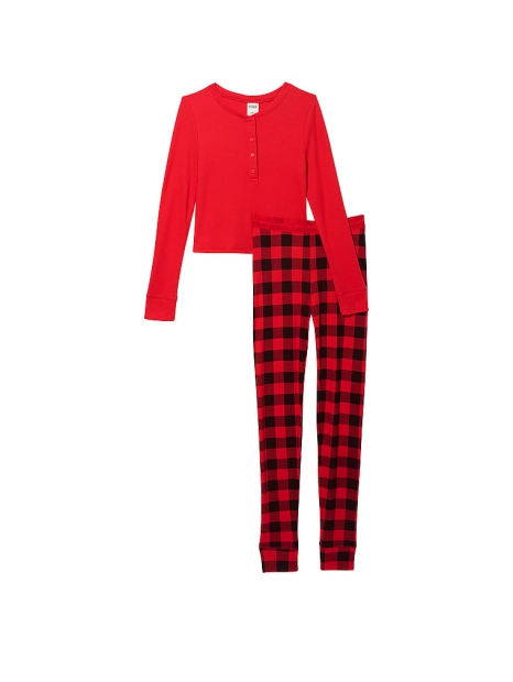 Домашний комплект Victoria’s Secret Pink кофта и штаны 1159803800 (Красный, L)