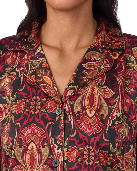 Женская сатиновая пижама Ralph Lauren рубашка и брюки 1159834717 (Разные цвета S)