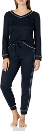 Женская пижама Tommy Hilfiger комплект 1159768076 (Темно-синий, L)