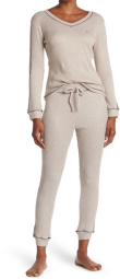 Женская пижама Tommy Hilfiger комплект 1159779870 (Бежевый, XL)