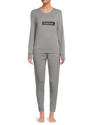 Женская пижама Calvin Klein кофта и штаны 1159780586 (Серый, S)