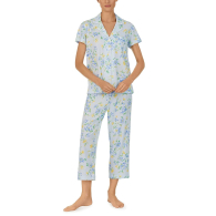 Женская пижама Ralph Lauren рубашка и штаны 1159790319 (Голубой, XS)