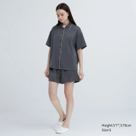 Жіноча піжама Uniqlo комплект сорочка та шорти оригінал