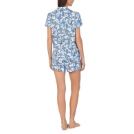 Женская пижама Ralph Lauren рубашка и шорты с принтом 1159795530 (Белый, M)