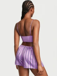 Домашний комплект пижама Victoria’s Secret топ и шорты 1159799223 (Сиреневый, XXL)