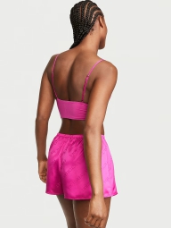 Домашний комплект пижама Victoria’s Secret топ и шорты 1159798340 (Розовый, L)