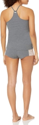 Женская пижама Guess комплект майка и шорты 1159802147 (Серый, L)