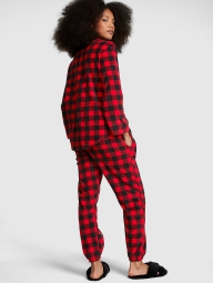 Домашний комплект из флиса Victoria’s Secret PINK пижама 1159803723 (Красный, XL)