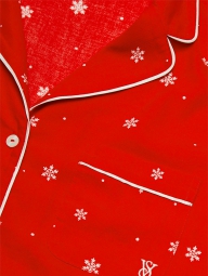 Домашний комплект Victoria’s Secret пижама рубашка и шорты 1159807143 (Красный, S)