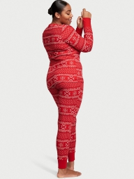 Женская пижама Victoria’s Secret кофта и штаны 1159805538 (Красный, XL)