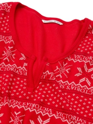 Женская пижама Victoria’s Secret кофта и штаны 1159805537 (Красный, L)