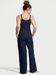 Пижама Victoria’s Secret майка и штаны 1159806990 (Синий, L)
