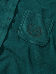 Домашній комплект із флісу Victoria's Secret PINK піжама 1159807165 (Зелений, XXL)
