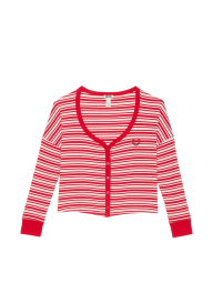 Домашний комплект Victoria’s Secret Pink кофта и шорты 1159832911 (Красный M)