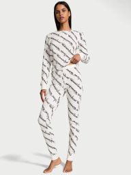 Домашний комплект Victoria’s Secret кофта и штаны 1159833057 (Белый M)