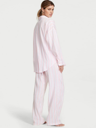 Жіноча піжама Victoria's Secret сорочка та штани 1159833588 (Рожевий XL)
