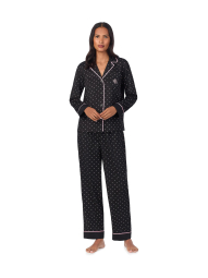 Женская пижама Ralph Lauren рубашка и брюки 1159834285 (Черный L)