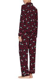 Женская пижама DKNY рубашка и брюки 1159836324 (Черный M)