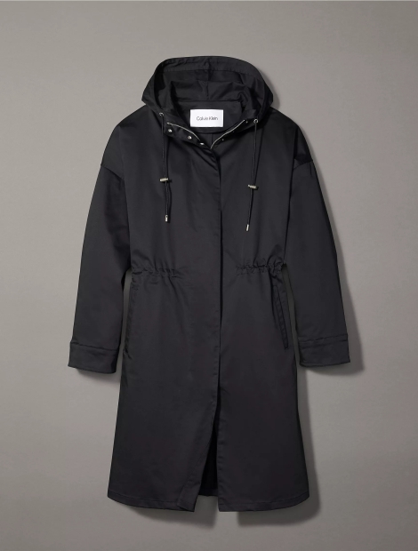Женский плащ Calvin Klein куртка 1159809783 (Черный, XL)