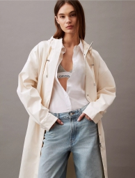 Женский плащ Calvin Klein куртка 1159808961 (Молочный, M)