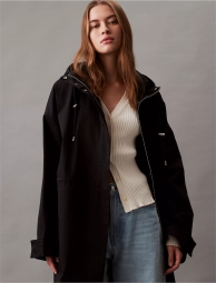 Женский плащ Calvin Klein куртка 1159809840 (Черный, XS)