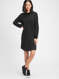 Платье с хомутом GAP туника art672684 (Черный, размер M)
