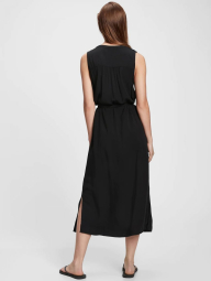 Легкое женское платье GAP 1159758921 (Черный, S)