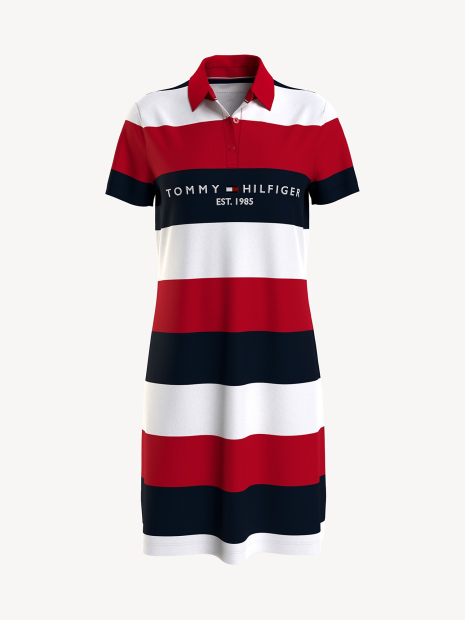 Жіноче плаття-поло Tommy Hilfiger з логотипом