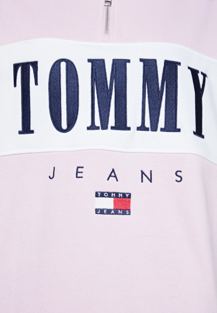 Теплое платье Tommy Hilfiger с длинным рукавом 1159778688 (Розовый, L)