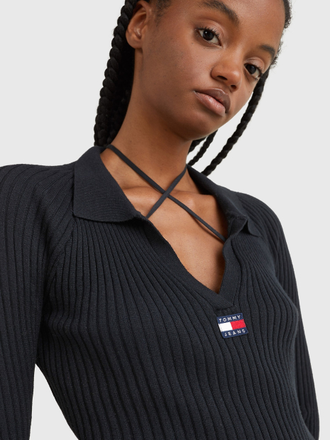 Женское платье-свитер Tommy Hilfiger 1159781454 (Черный, M)