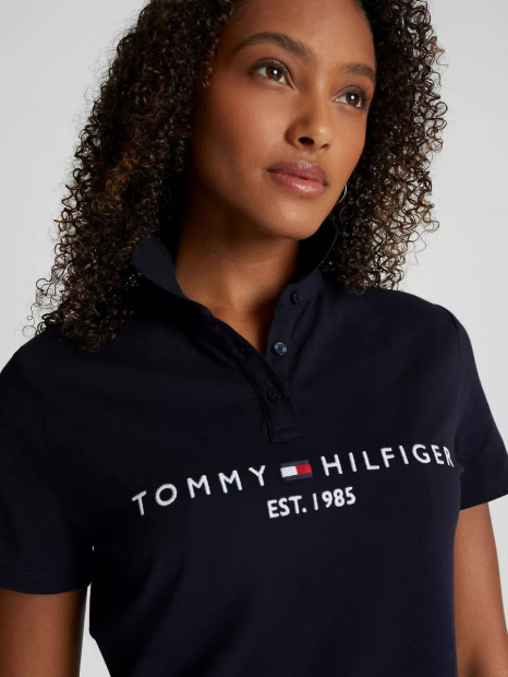 Женское платье-поло Tommy Hilfiger 1159790584 (Синий, XS)