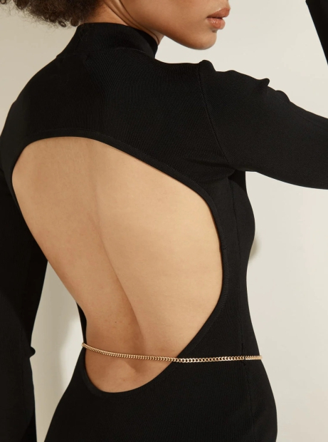 Жіноча сукня Guess з вирізом ззаду 1159797243 (Чорний, XL)