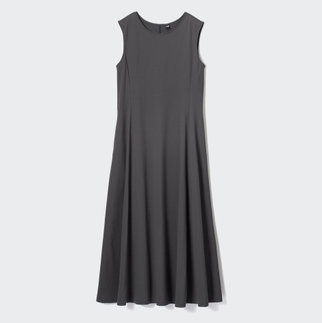 Жіноча сукня Uniqlo з технологією AIRism 1159799185 (Сірий, S)